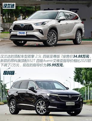 汉兰达2022款最新款,汉兰达2022款最新款价格优惠多少