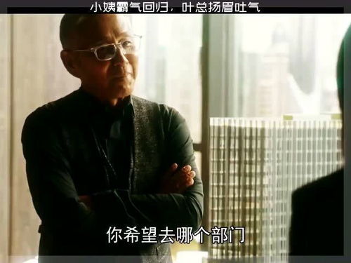 小姨的霸总风采