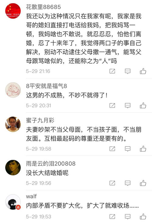 夫妻争执后丈夫到丈母娘家告状住下，一场家庭矛盾的深度解析