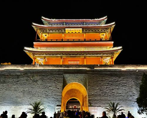 福州镇海楼，今夜灯火通明至天明之际的别样风情