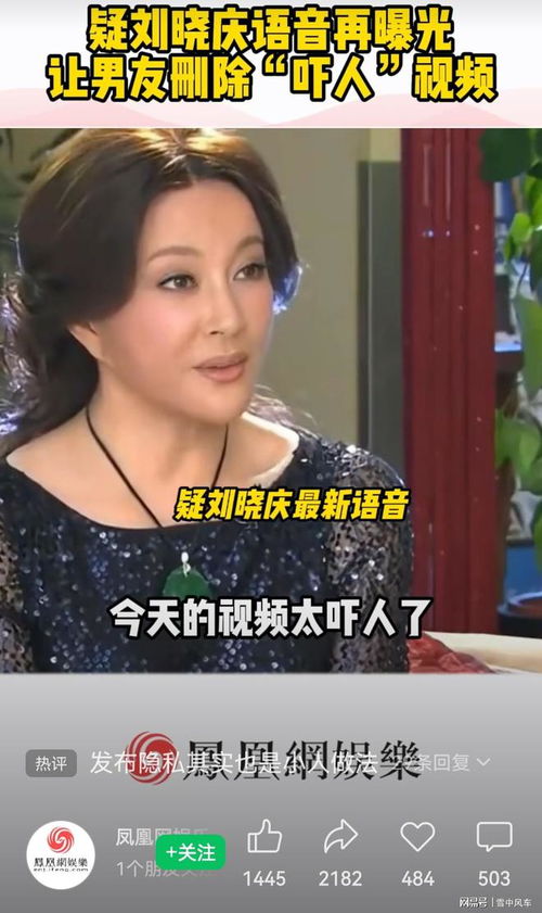 前男友曝出刘晓庆视频聊天录屏，揭秘背后的真相