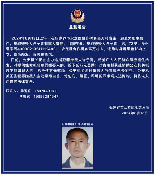 辽宁一重大刑案嫌犯在逃，警方迅速通报展开追捕行动