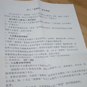 消费券抵工资，公司负责人被约谈的背后故事