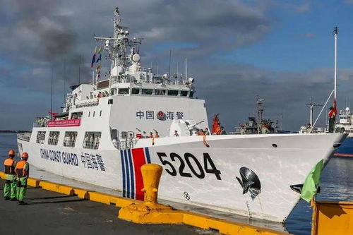 中国海警船模拟海上补给，释放的战略与和平信号