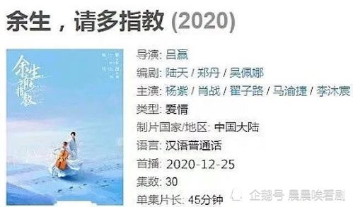 傅先生，余生好自为之（电视剧剧本）