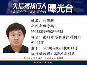 安徽一90后女子被法院公开悬赏，失信行为的警示与社会反响