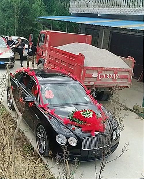 货车司机礼让婚车，新郎探窗递烟致谢——一段温馨的人间真情故事