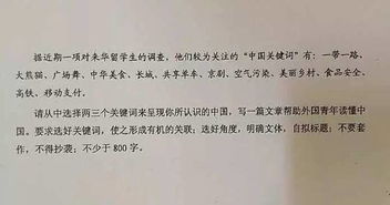 高考作文出炉，探寻写作背后的故事与智慧
